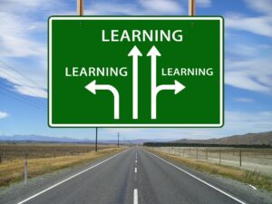 Learning through continuous growth.